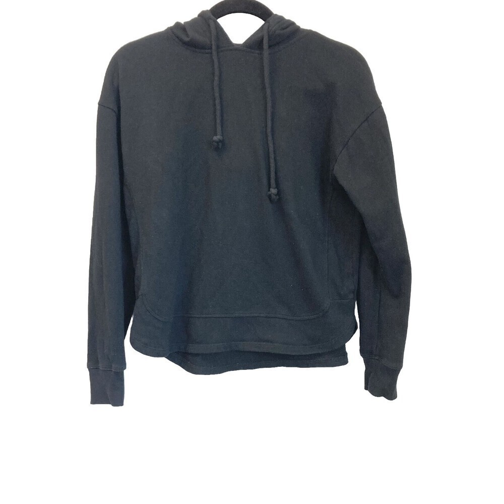 Universal Thread Women’s Size XS Black Long Sleeve Pullover Hoodie Sweatshirt